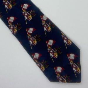 Tabasco Novelty Silk Men’s Golf Bag Theme Tie